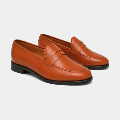 Lewis Penny Loafer – Box Calf Leather