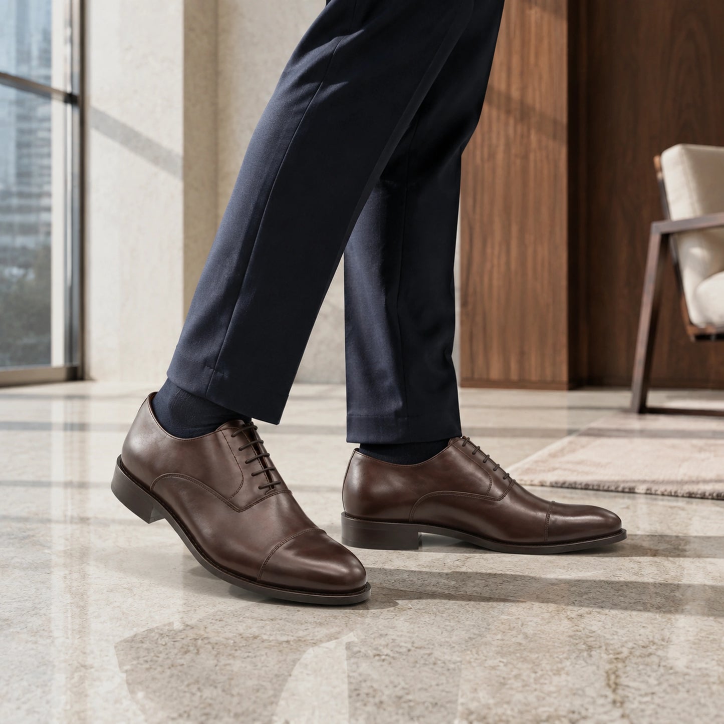 OXFORD CAP TOE BOX CALF GOODYEAR