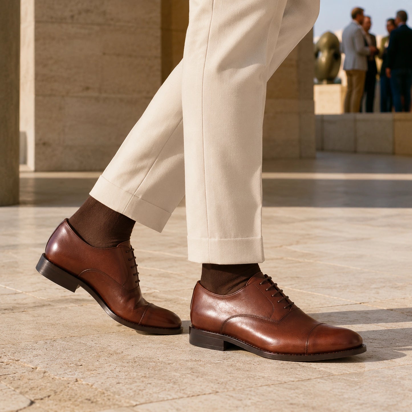 OXFORD CAP TOE BOX CALF GOODYEAR