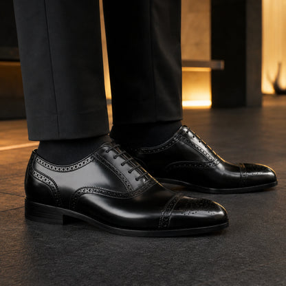 Oxford Wingtip – Polished Leather