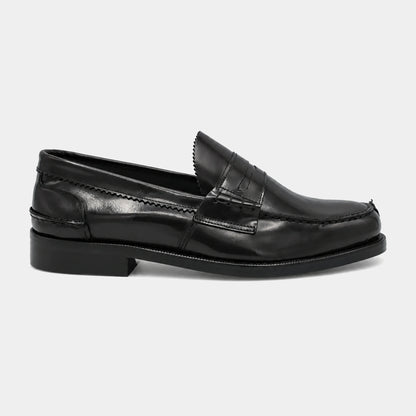 Coll College Loafer – Polished Leather – side view