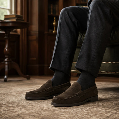 Penny Loafer – Suede