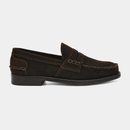 Penny Loafer – Suede – side view