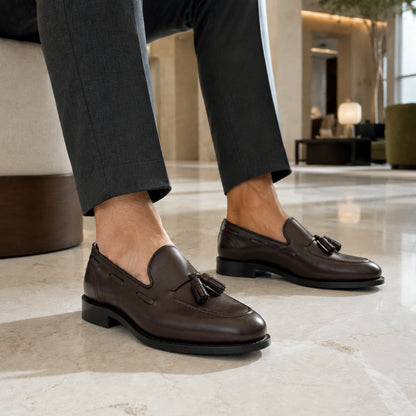 TASSEL LOAFER BOX CALF GOODYEAR