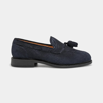 Mocassino con nappine – Camoscio