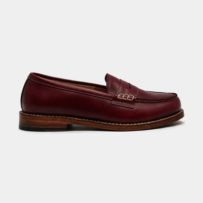 Woman College Loafer – Box Calf Leather