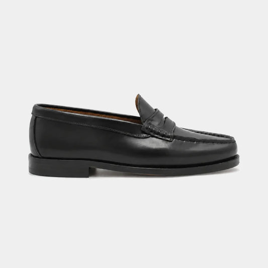 Woman College Loafer – Polished Leather