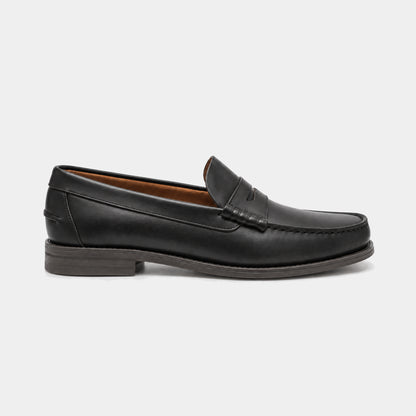 Woman College Loafer – Pull Up Leather