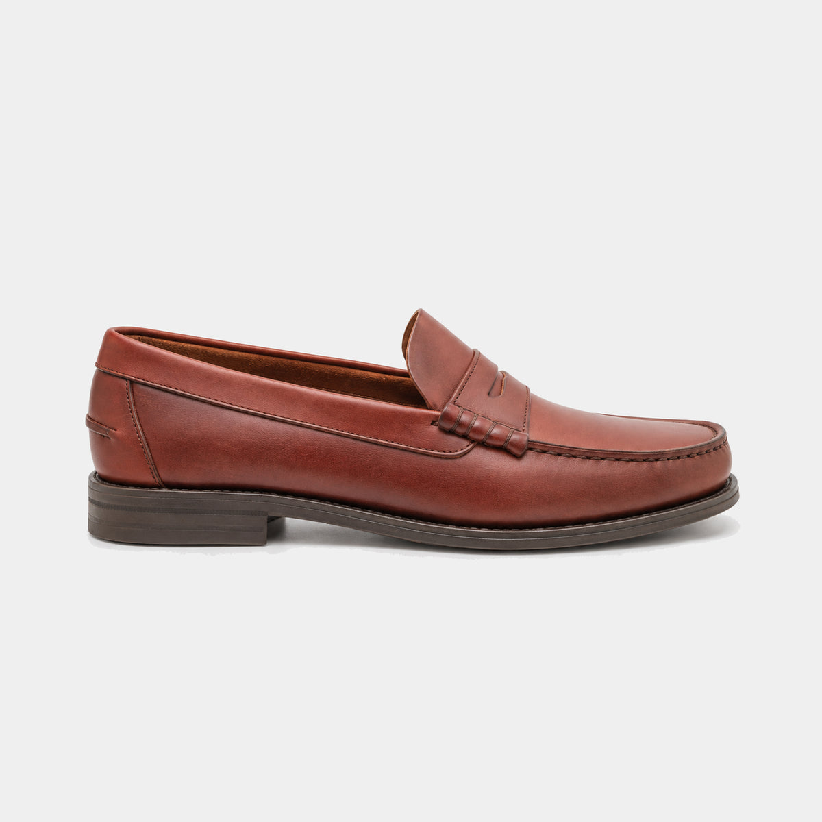 Woman College Loafer – Pull Up Leather