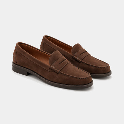 Woman College Loafer – Suede