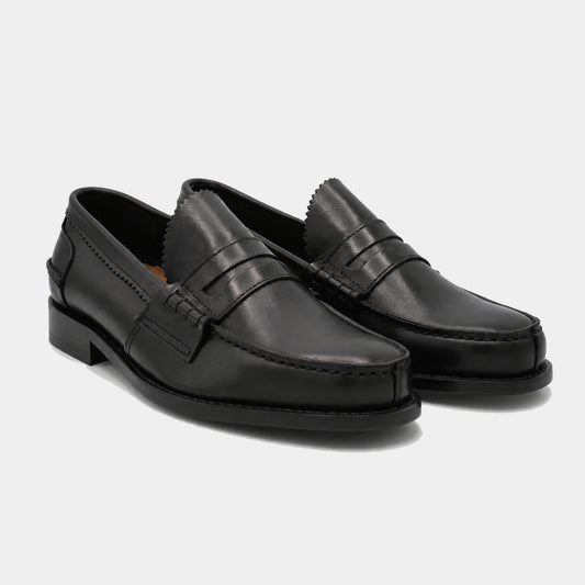 Woman Penny Loafer – Box Calf Leather