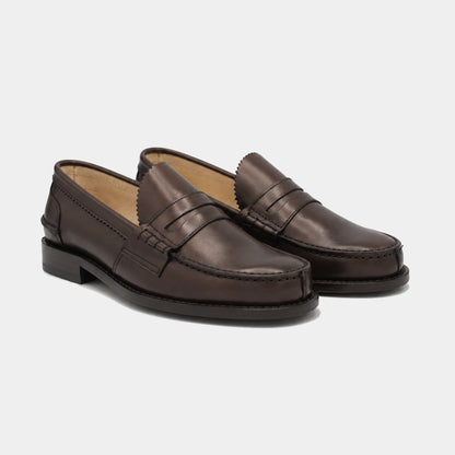 Woman Penny Loafer – Box Calf Leather