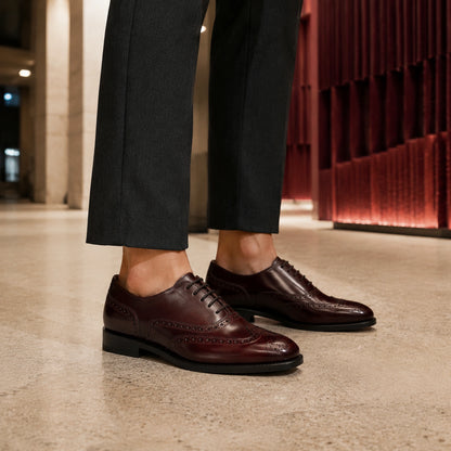 WOMAN FULL BROGUE POLISHED GOODYEAR
