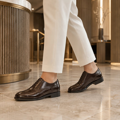 WOMAN FULL BROGUE POLISHED GOODYEAR
