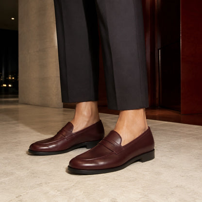 Woman Lewis Loafer – Box Calf Leather