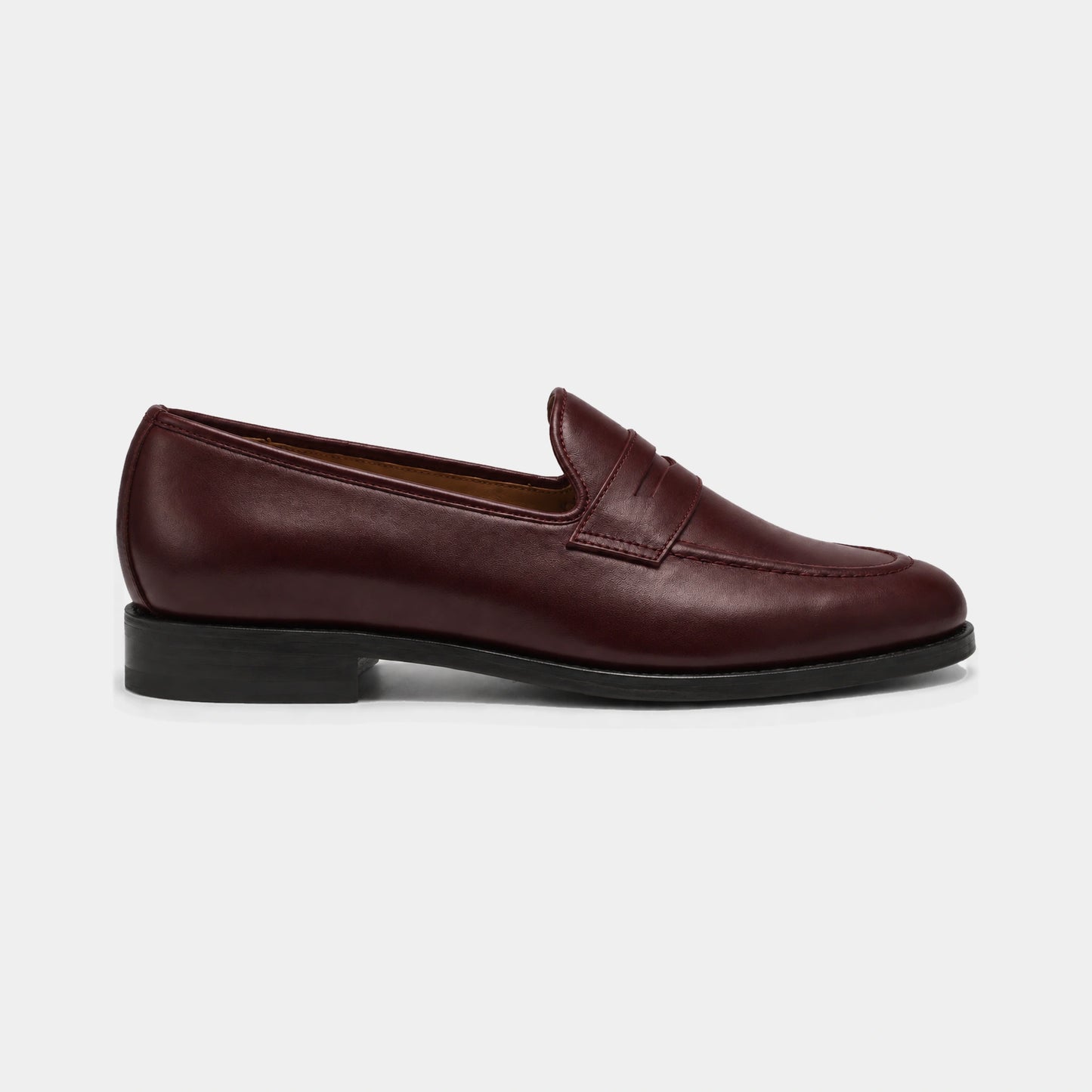 Woman Lewis Loafer – Box Calf Leather – side view