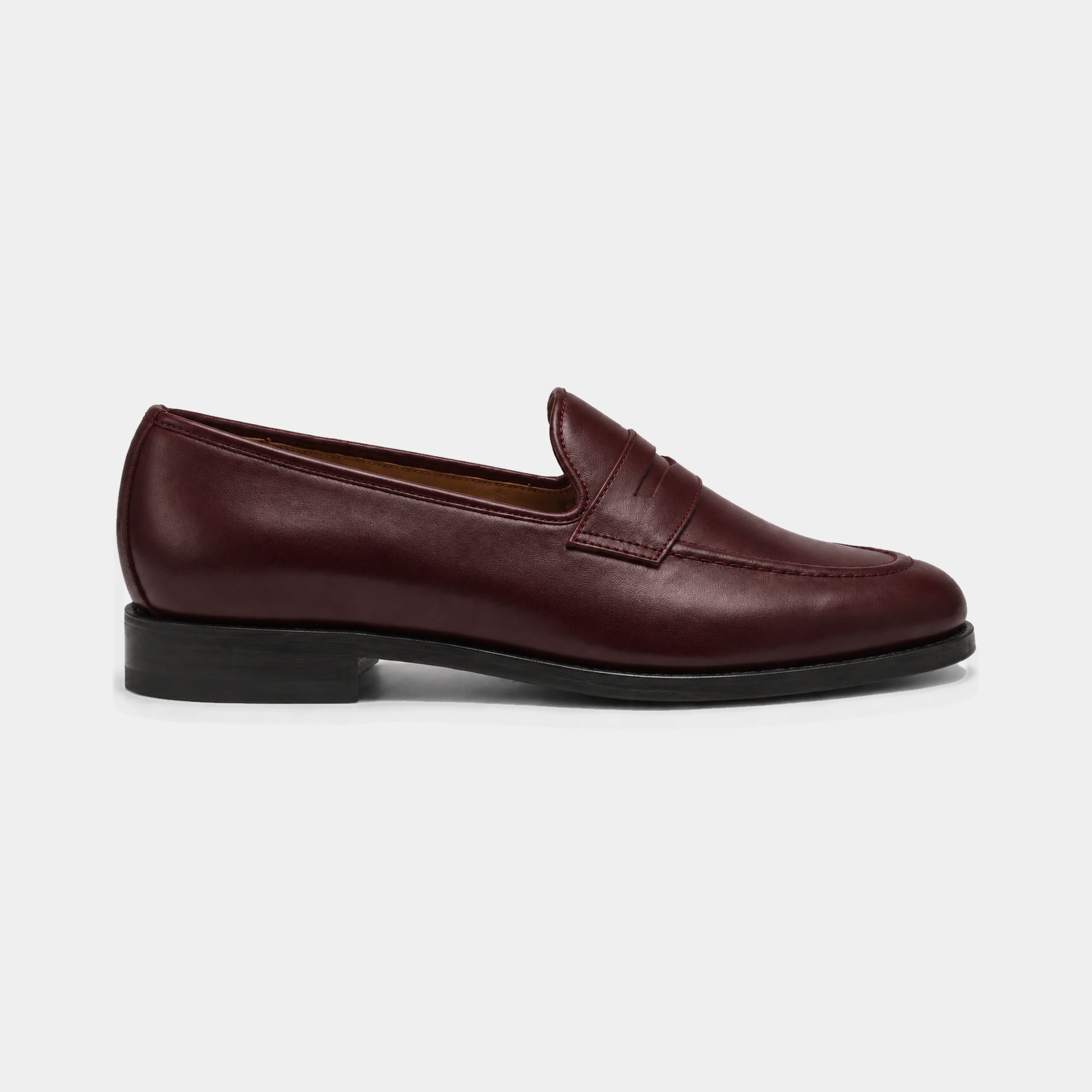 Woman Lewis Loafer – Box Calf Leather – side view