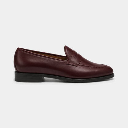 Woman Lewis Loafer – Box Calf Leather – side view