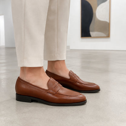 Woman Lewis Loafer – Box Calf Leather