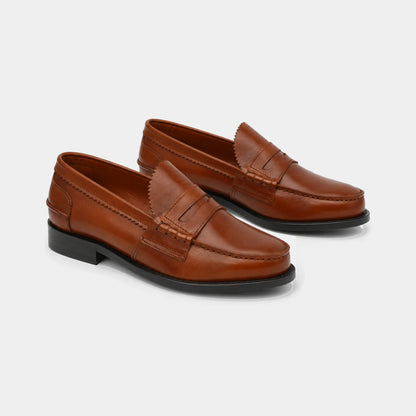 Woman Penny Loafer Goodyear  – Box Calf Leather