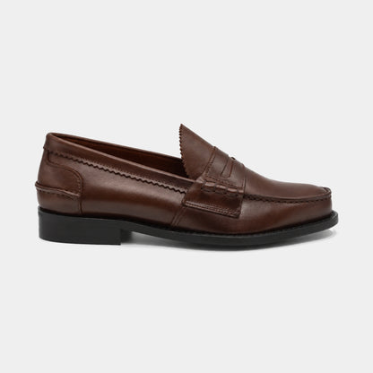Woman Penny Loafer Goodyear  – Box Calf Leather