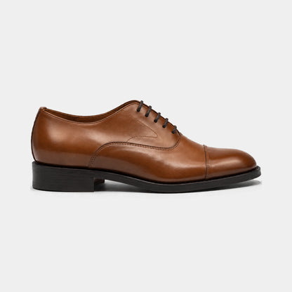 Woman Oxford Cap Toe – Box Calf Leather