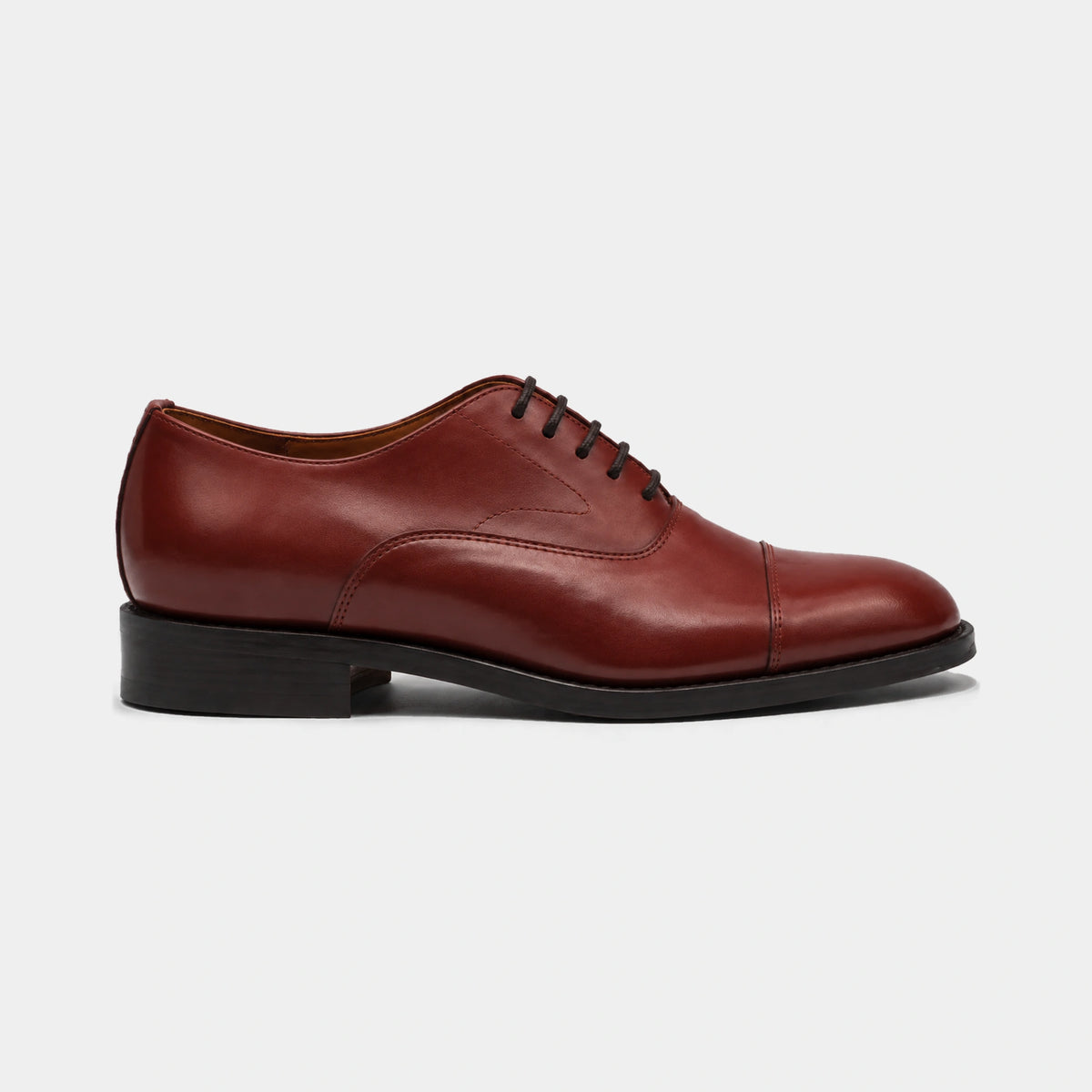 Woman Oxford Cap Toe – Box Calf Leather