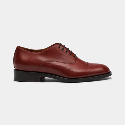 Woman Oxford Cap Toe – Box Calf Leather