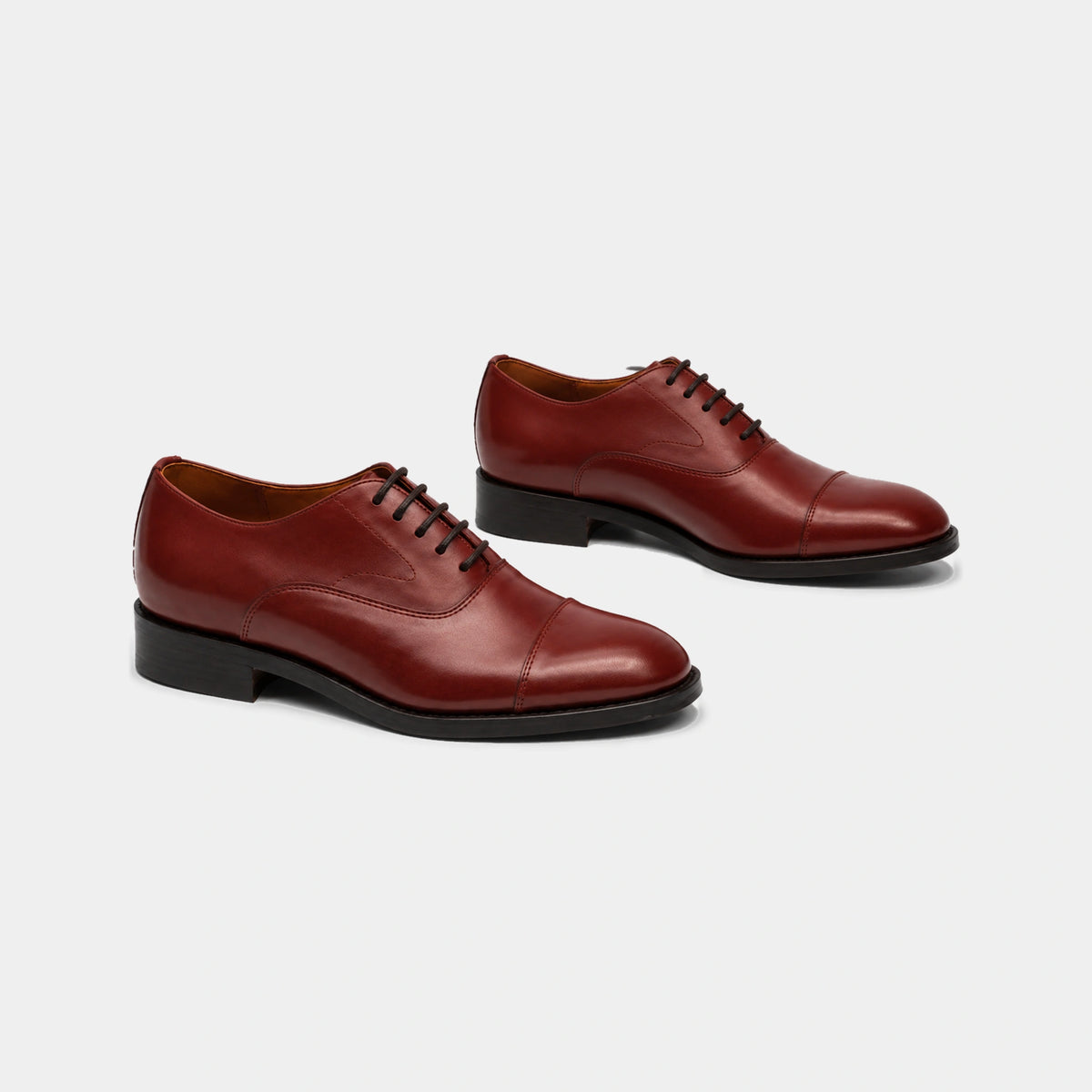 Woman Oxford Cap Toe – Box Calf Leather