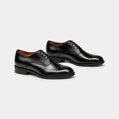 WOMAN OXFORD CAP TOE POLISHED GOODYEAR