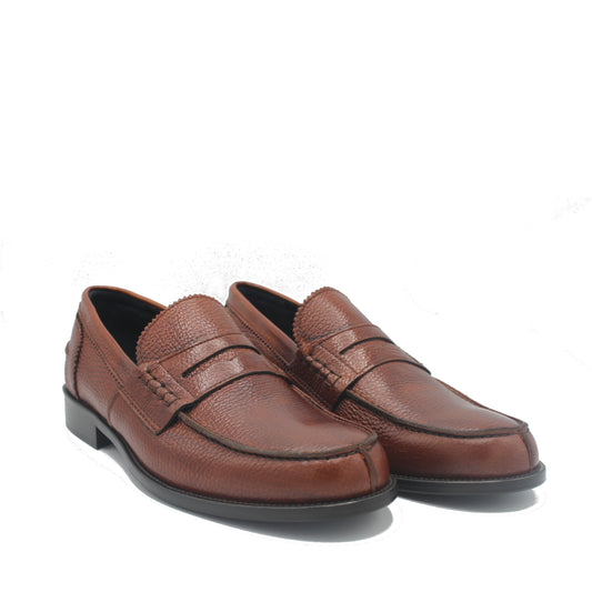 SUNDAY LOAFER IVYWOOD GRAIN - Saxone of Scotland