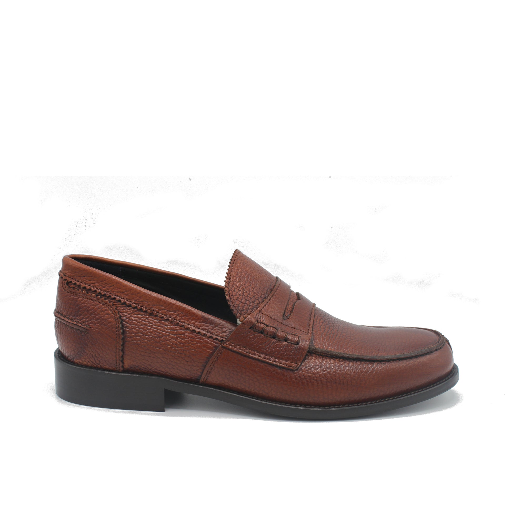 SUNDAY LOAFER IVYWOOD GRAIN - Saxone of Scotland