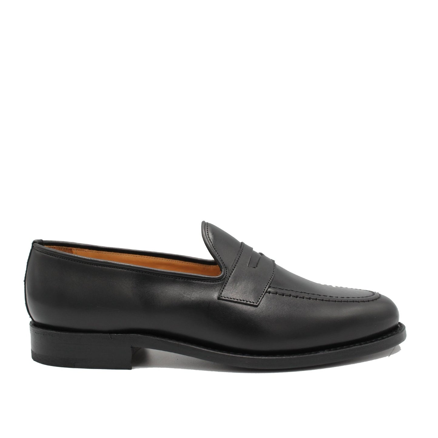 ARRAN GENOVA LOAFER BLACK CALF - Saxone of Scotland