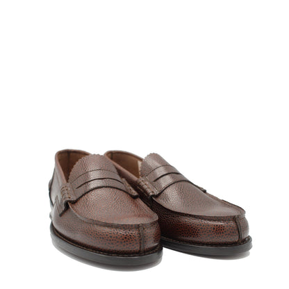 ARRAN LOAFER 1407/74 BROWN GRAIN - Saxone of Scotland